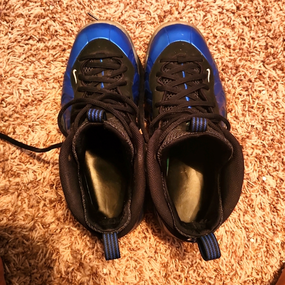 Nike blue foamposites size 6.5 big boy